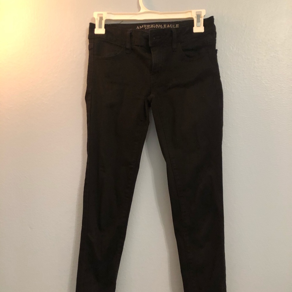 Black American Eagle Jeggings